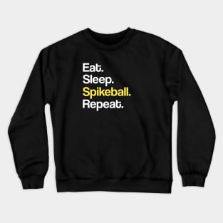 Spikeball - Eat Sleep Spikeball Repeat Crewneck Sweatshirt